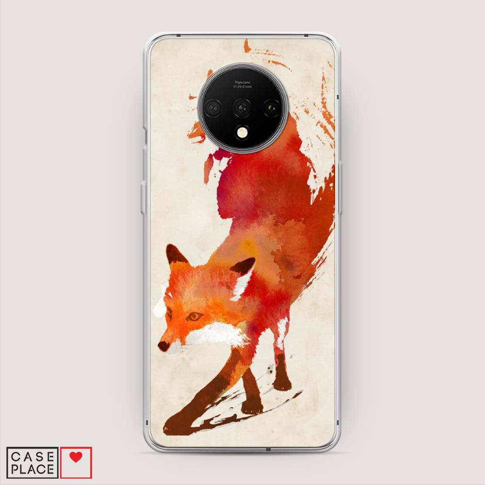 

Чехол Awog на OnePlus 7T / ВанПлас 7T "Лиса", Оранжевый, 150950-10