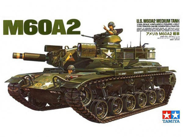 

Сборная модель 89542 Tamiya 1/35 U.S. M60A2 Medium Tank