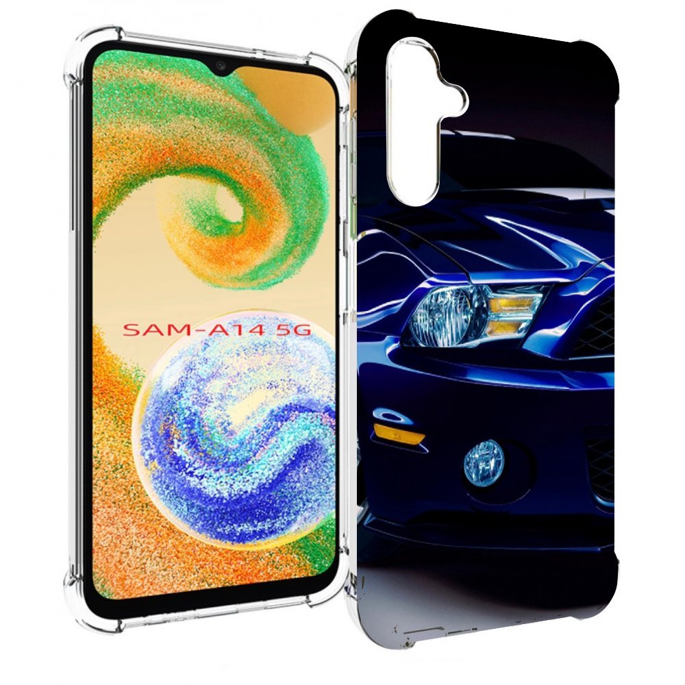 

Чехол MyPads Синяя-машина для Samsung Galaxy A14 5G, Прозрачный, Tocco