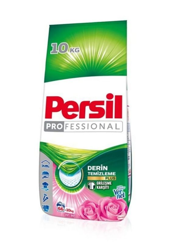 

Стиральный порошок PERSIL Свежесть розы 66 стирок 10 кг