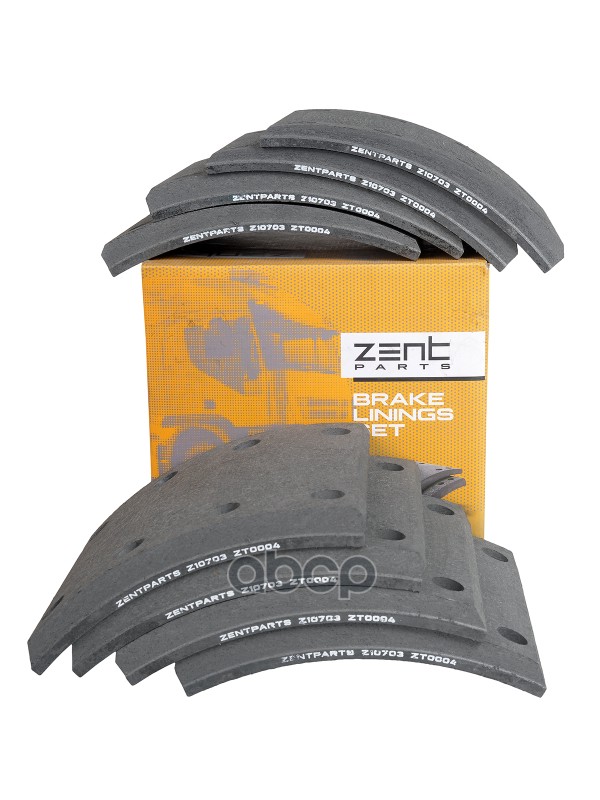 

ZENTPARTS Z10703 Z10703 накладки тормозные STD 19283 20.2-16.7 (420x178) (С ЗАКЛ. 93251 8x
