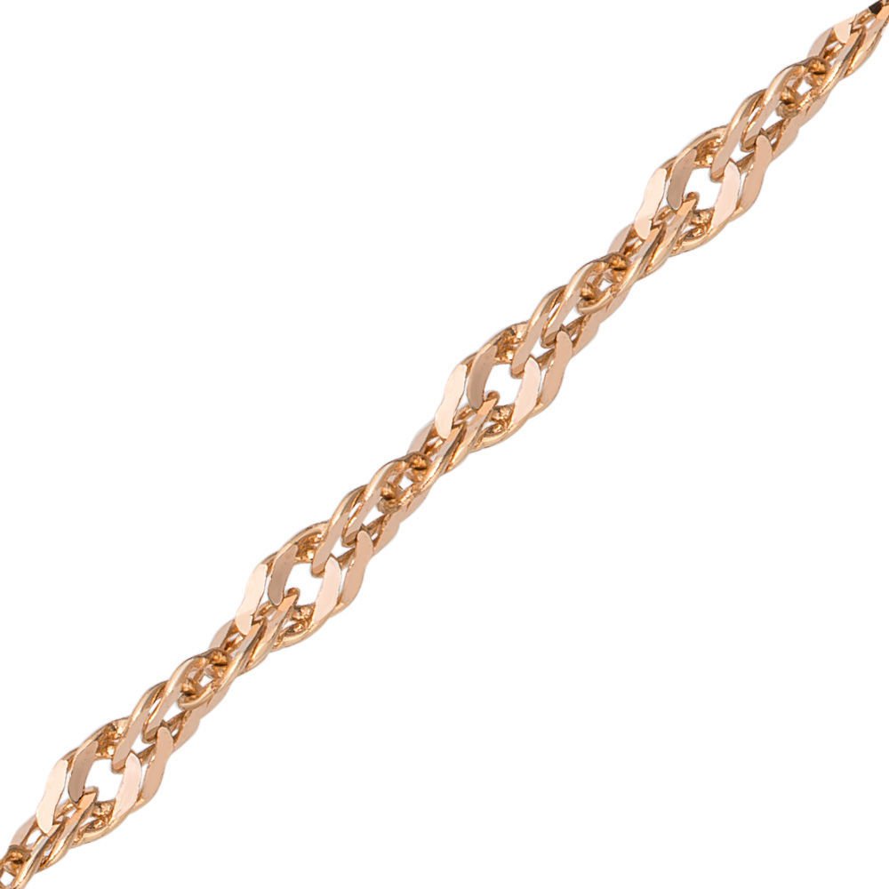 

Браслет из красного золота без вставки 18 см 585Gold 505008282, 505008282