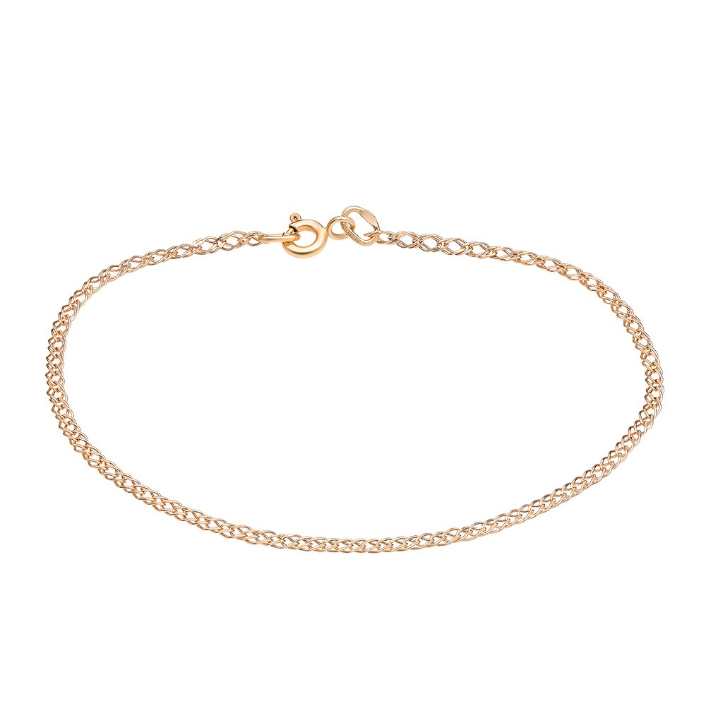 

Браслет из красного золота без вставки 17 см 585Gold 505004156, 505004156