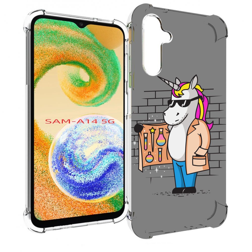 

Чехол MyPads Продавец-единорог для Samsung Galaxy A14 5G, Прозрачный, Tocco