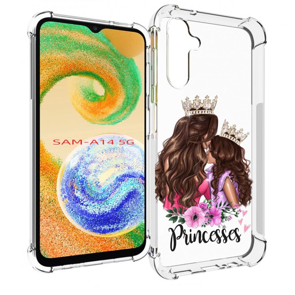 

Чехол MyPads Принцессы женский для Samsung Galaxy A14 5G, Прозрачный, Tocco