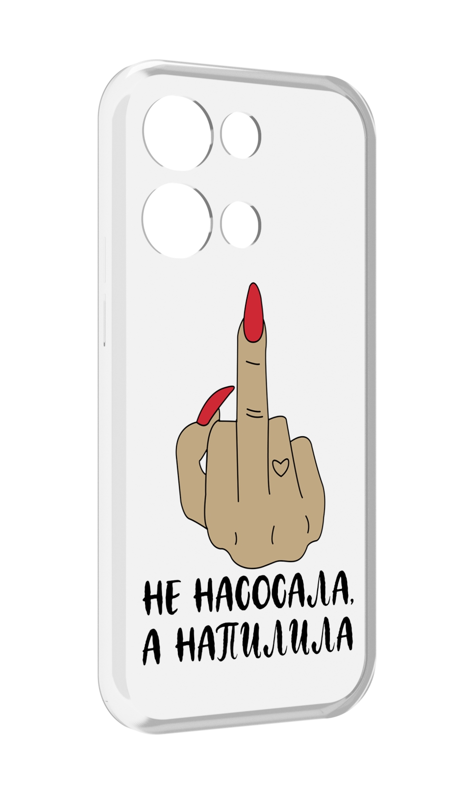 

Чехол MyPads напилила для OPPO Reno8 Pro, Прозрачный, Tocco