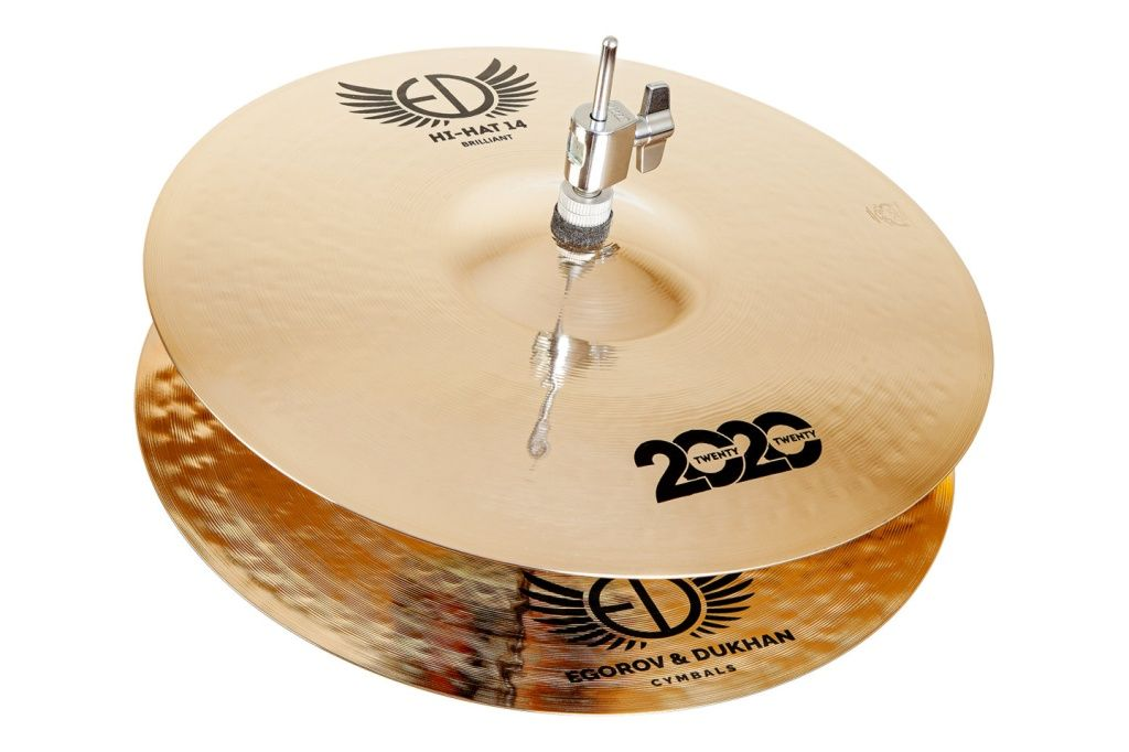 2020 Brilliant Hi-Hat Две тарелки 14 ED Cymbals ED2020HH14BR 25690₽