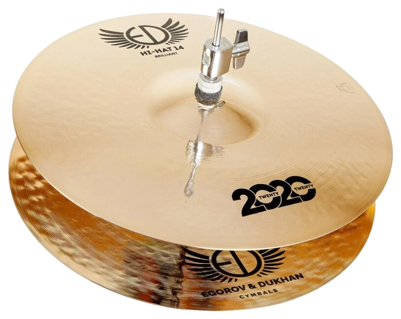 2020 Brilliant Hi-Hat Две тарелки 13 ED Cymbals ED2020HH13BR 24560₽