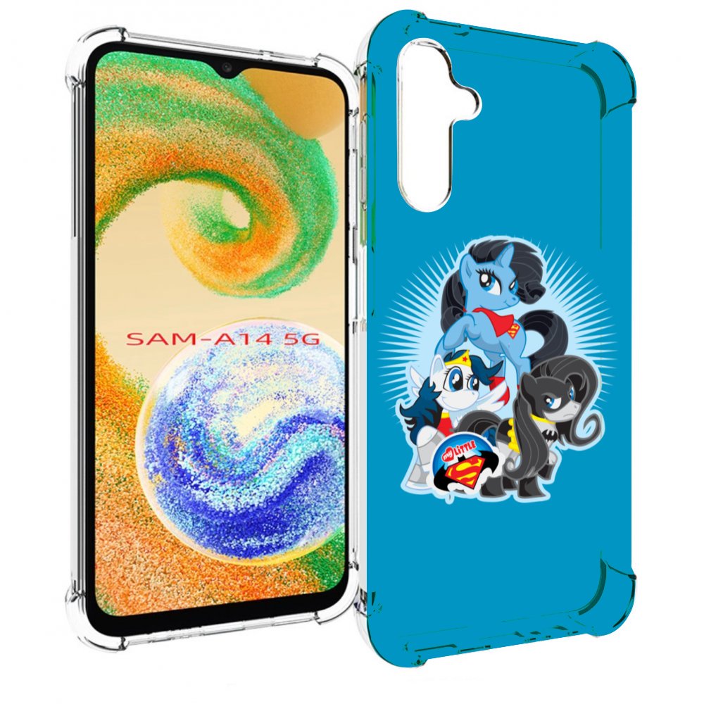 

Чехол MyPads Пони-литл для Samsung Galaxy A14 5G, Прозрачный, Tocco