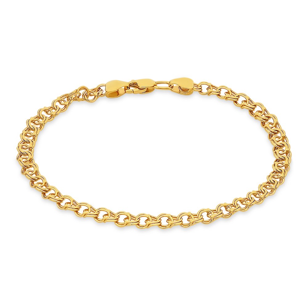 

Браслет из желтого золота без вставки 19 см 585Gold 505003496, 505003496