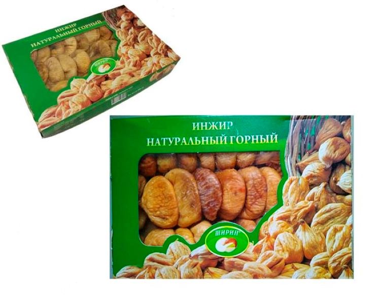 Инжир натуральный коробка 1кг Abricos