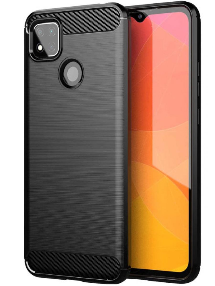 

Чехол Carbon для смартфона Xiaomi Redmi 9C черный