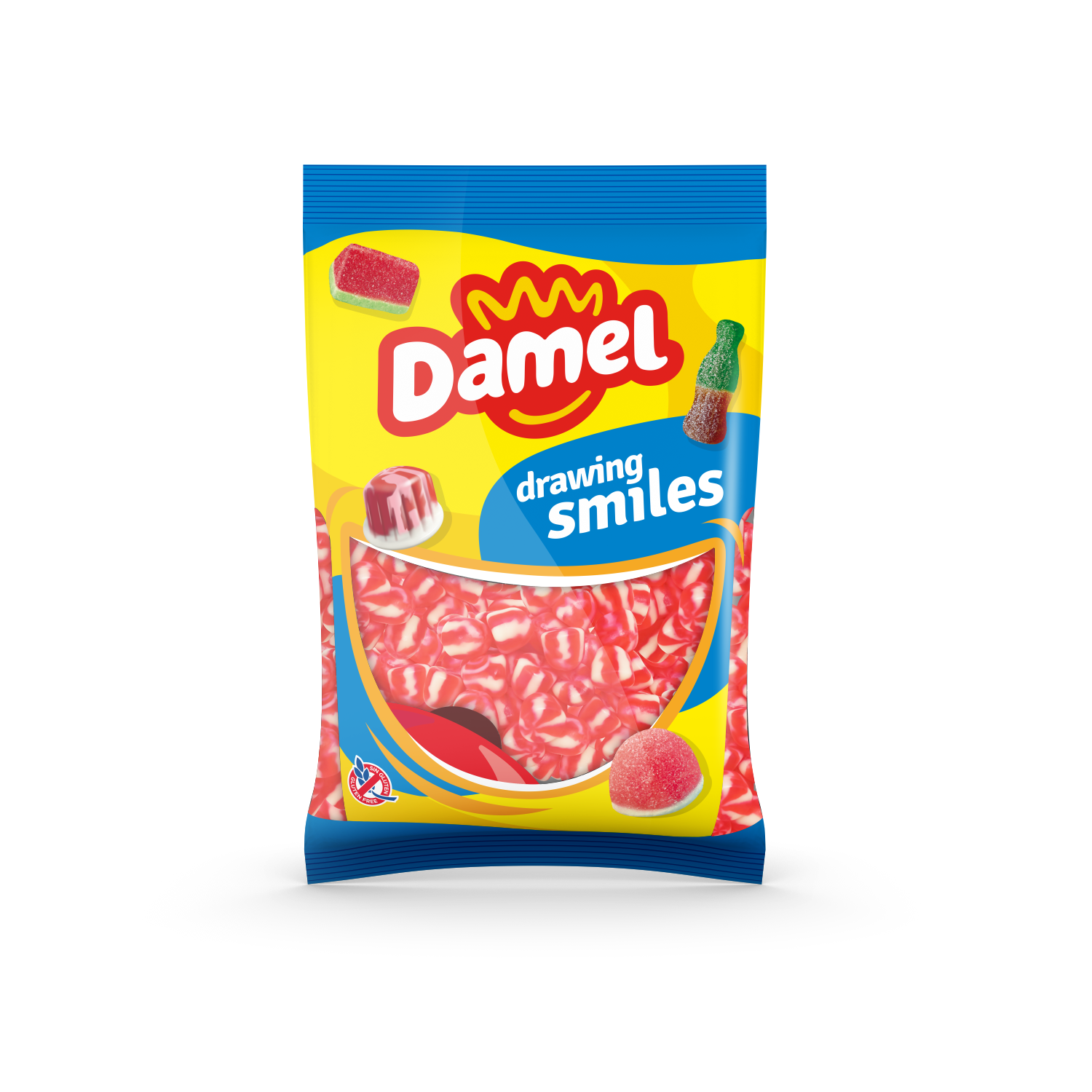 

Мармелад Damel Клубника со сливками, 1 кг