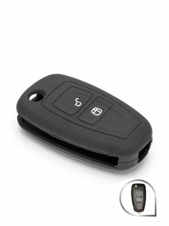 

Чехол SLK силиконовый для ключа Mazda intelligence (1046), Черный