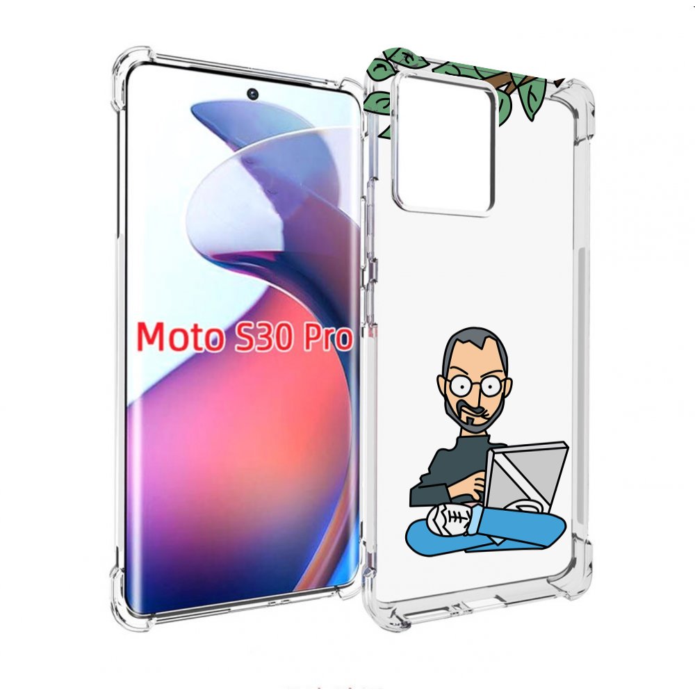 

Чехол MyPads программист для Motorola Moto S30 Pro, Прозрачный, Tocco