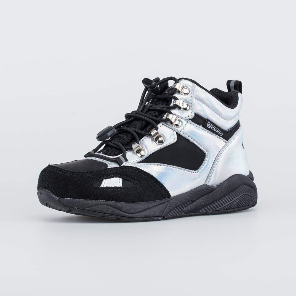 фото Ботинки котофей 754956-83 цв. серебристый р. 36