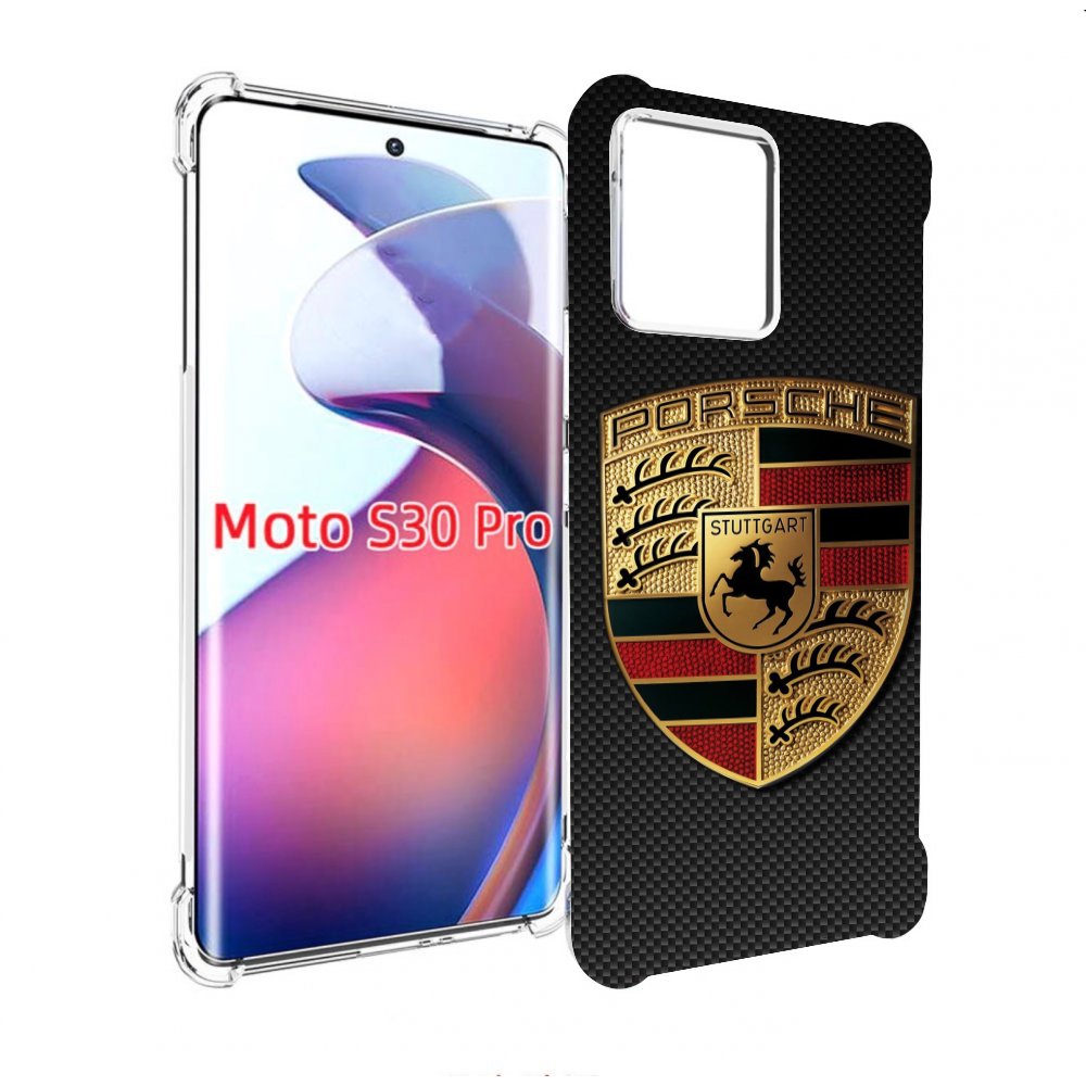 

Чехол MyPads порш porsche 1 для Motorola Moto S30 Pro, Прозрачный, Tocco