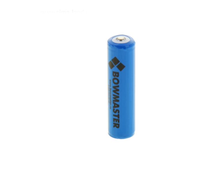 

Литий-ионный аккумулятор с зарядкой BowMaster 18650 2400 mAh