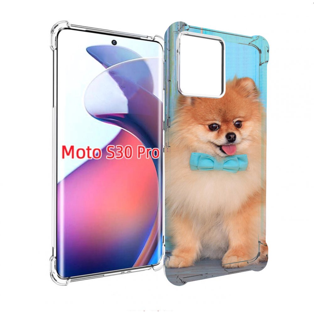 

Чехол MyPads померанскии шпиц для Motorola Moto S30 Pro, Прозрачный, Tocco