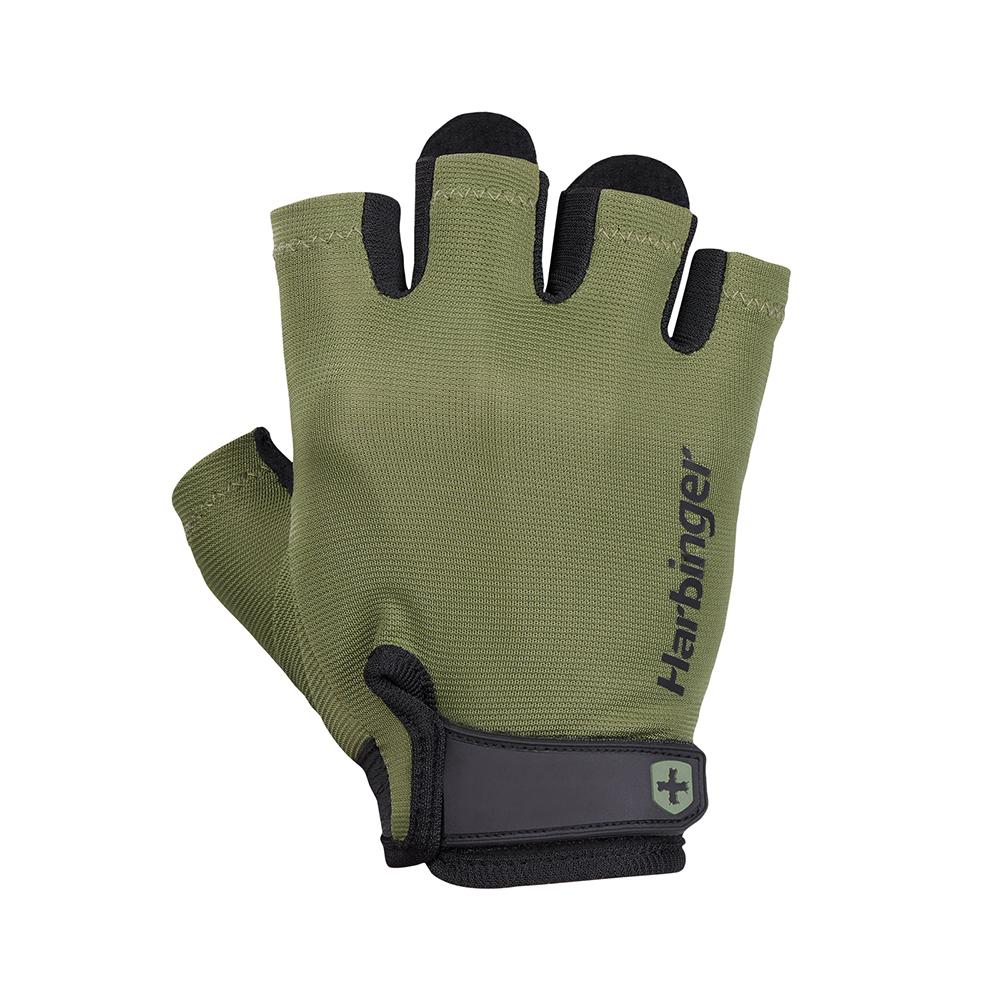 Перчатки для фитнеса Harbinger Power 2.0, зеленые, унисекс, размер XL