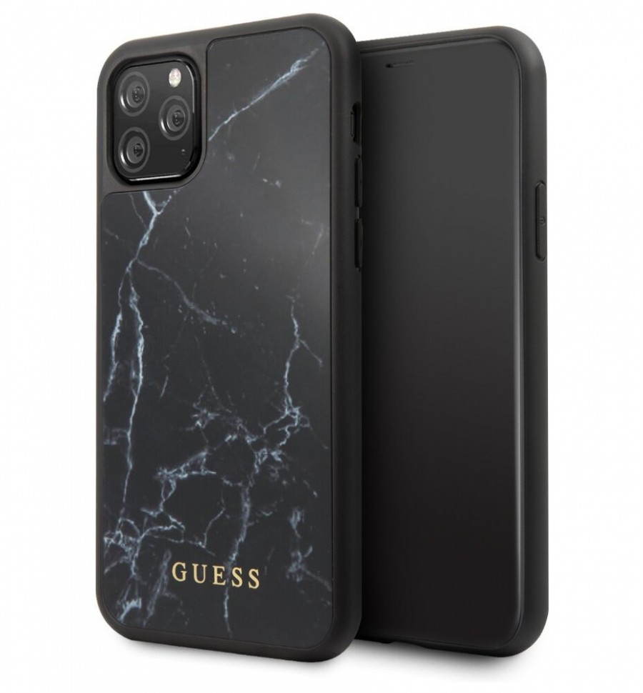 фото Чехол cg mobile guess marble collection iphone 11 pro черный