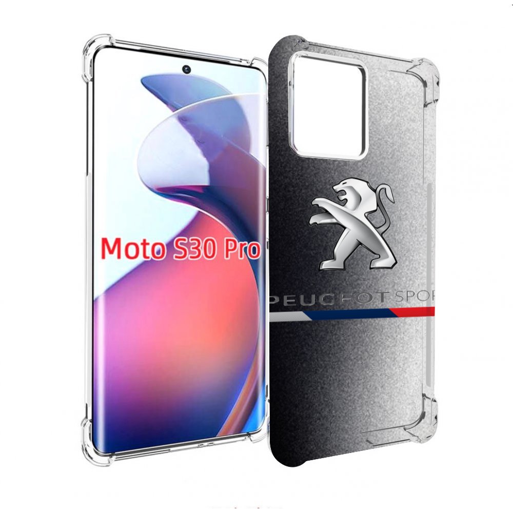 

Чехол MyPads пежо-peugeot-1 для Motorola Moto S30 Pro, Прозрачный, Tocco