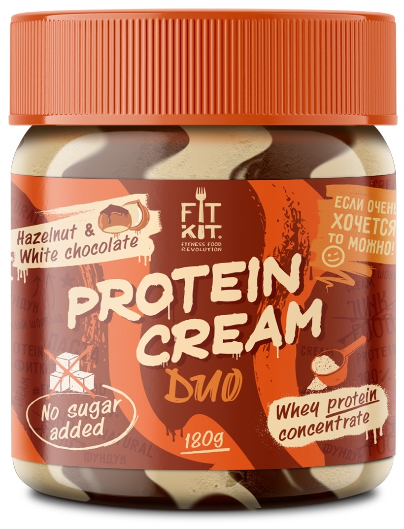 Ореховая паста FIT KIT Protein Cream DUO (180 г)