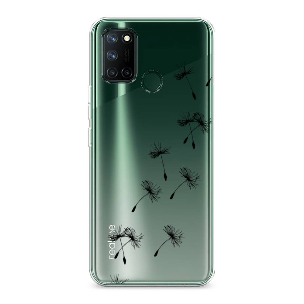 

Чехол Awog на Realme 7i "Летящие одуванчики", Разноцветный, 253950-8