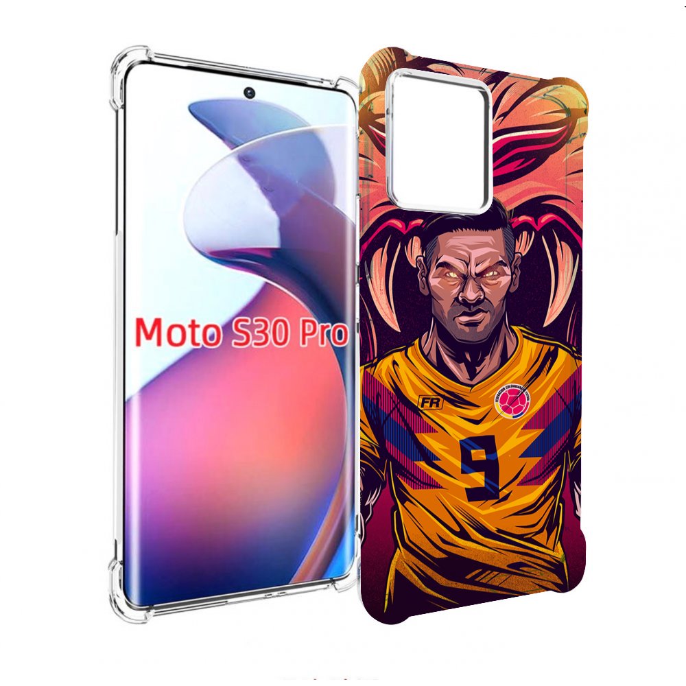 

Чехол MyPads парень-тигр-красный для Motorola Moto S30 Pro, Прозрачный, Tocco