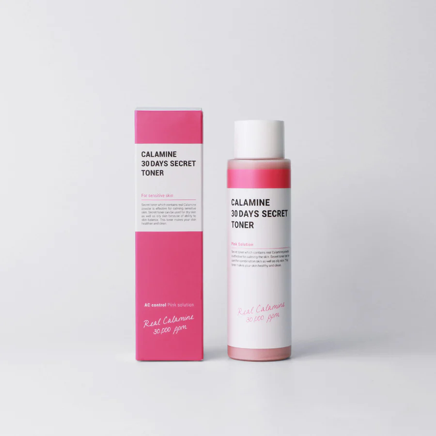 

Тонер K-Secret для жирной и чувствительной кожи Calamine 30 Days Secret Toner