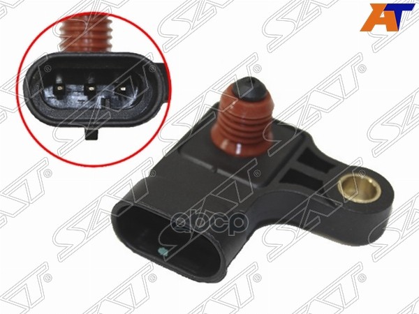 

Датчик Абсолютного Давления 1,6 Chevrolet Aveo/Kalos/Lacetti/Daewoo Nexia Sat St-9627