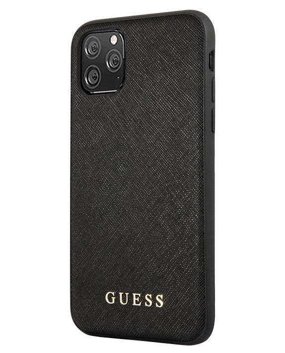 фото Чехол cg mobile guess silicone saffiano iphone 11 pro max черный