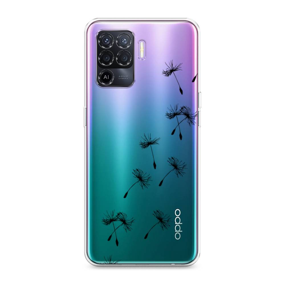 

Чехол Awog на Oppo Reno 5 Lite "Летящие одуванчики", Разноцветный, 255150-8