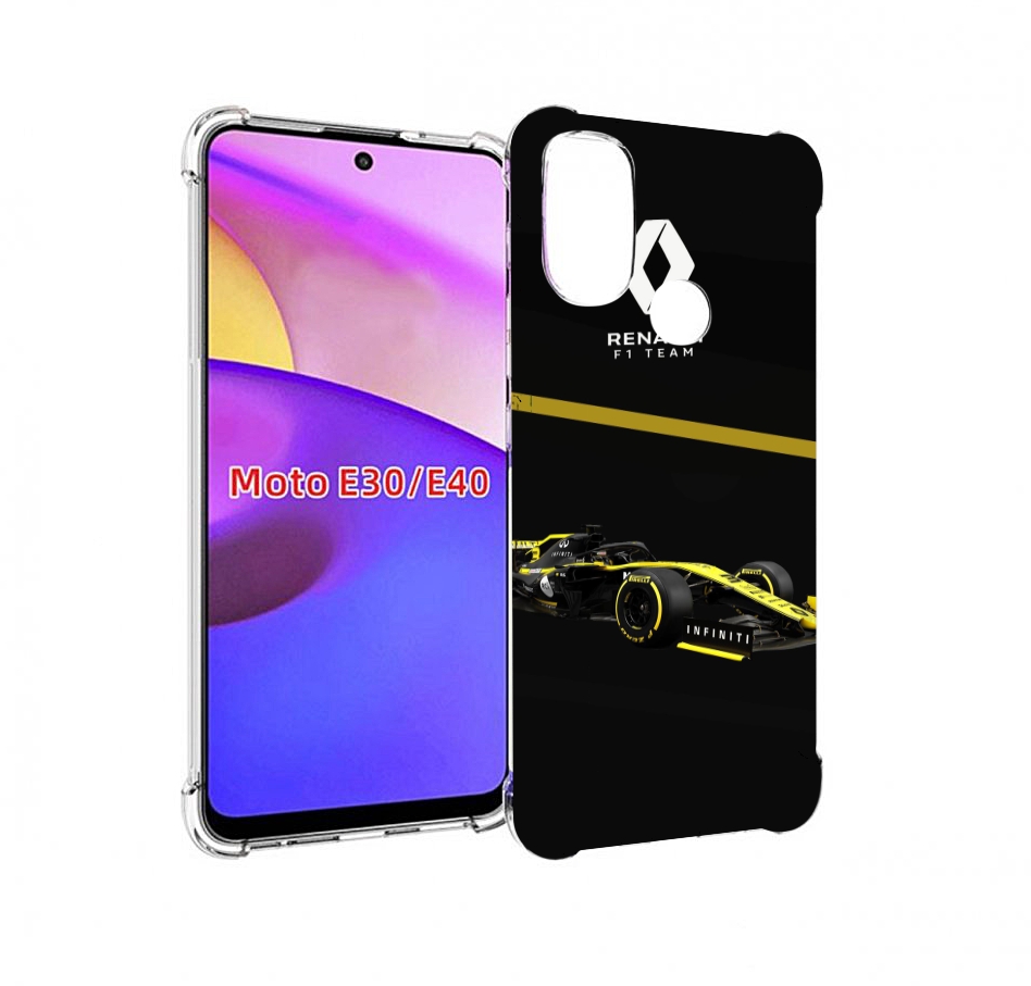 

Чехол бампер MyPads рено renault 2 для Motorola Moto E30., Прозрачный, Tocco