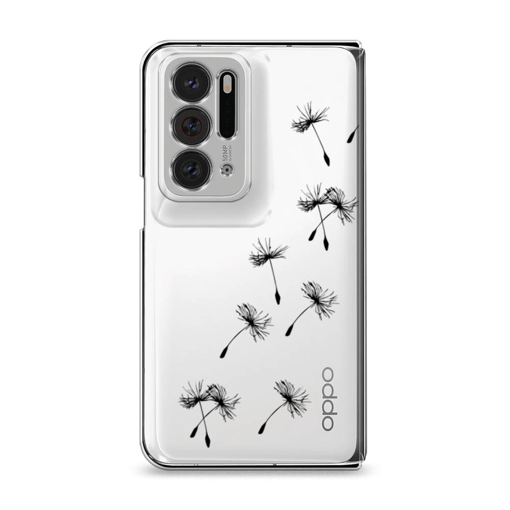 

Чехол Awog на Oppo Find N "Летящие одуванчики", Разноцветный, 259650-8