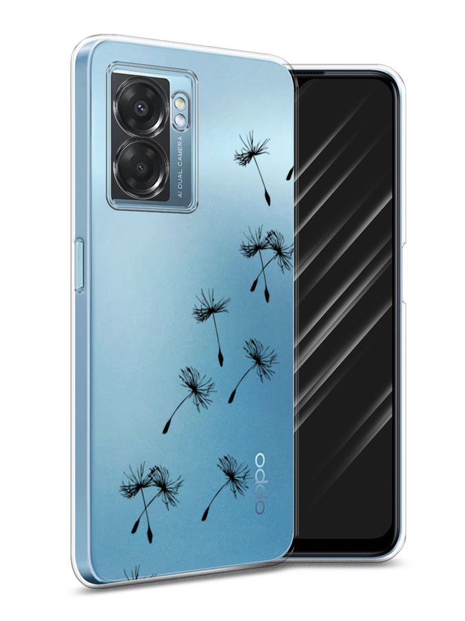

Чехол Awog на Oppo A57 5G/A56s/OnePlus Nord N300 5G "Летящие одуванчики", Разноцветный, 2510250-8