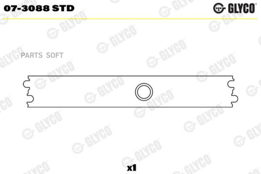 Втулка Промежуточного Вала Glyco  07-3088 STD