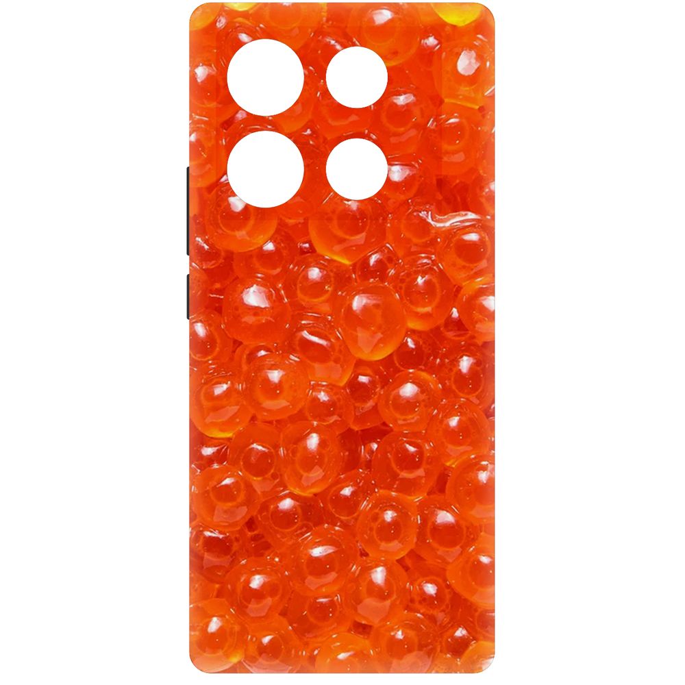 

Чехол-накладка Krutoff Soft Case Икра для INFINIX Note 40 Pro черный