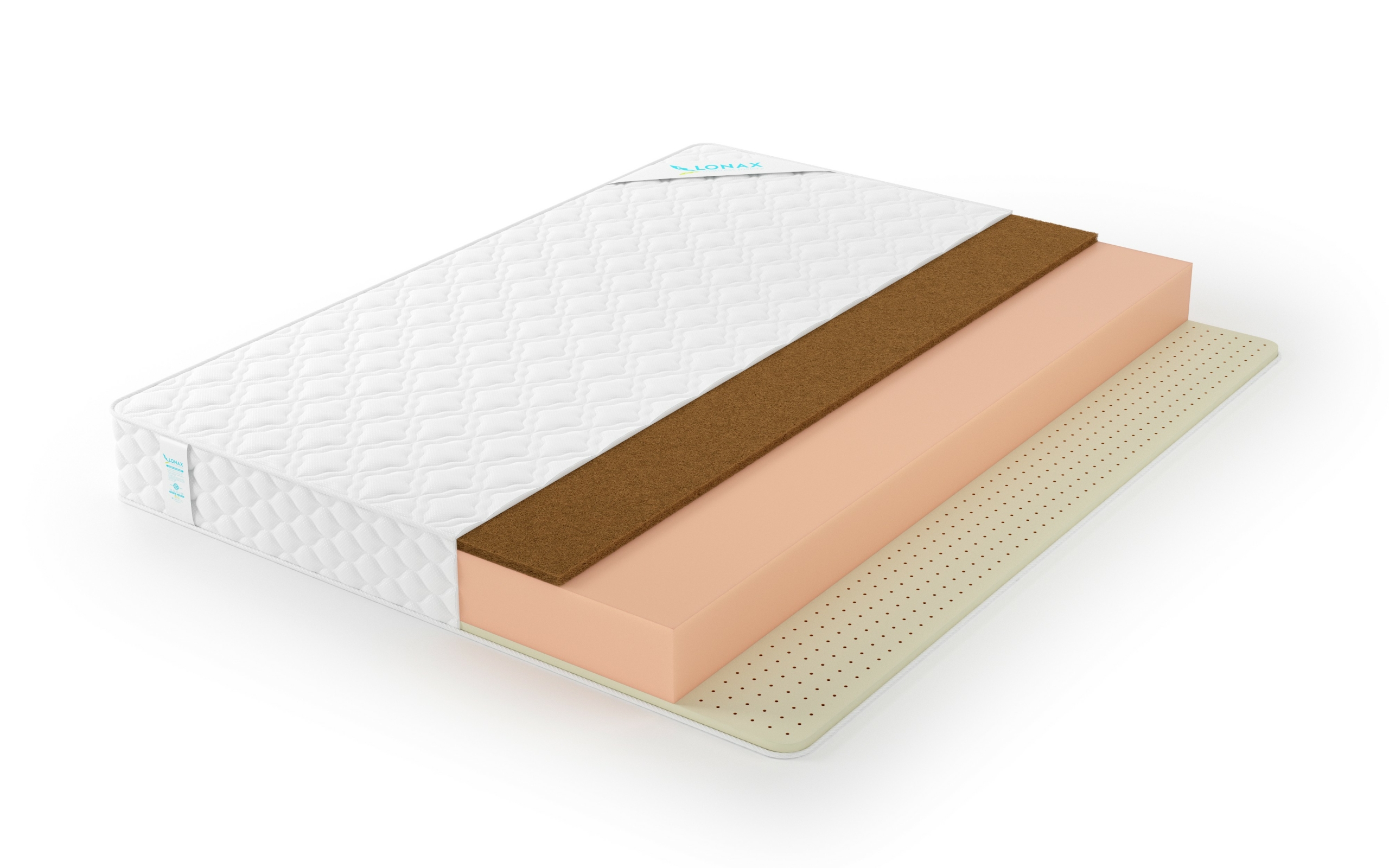 

Матрас Lonax Foam Latex Cocos 2 75x210, Foam Latex Cocos 2