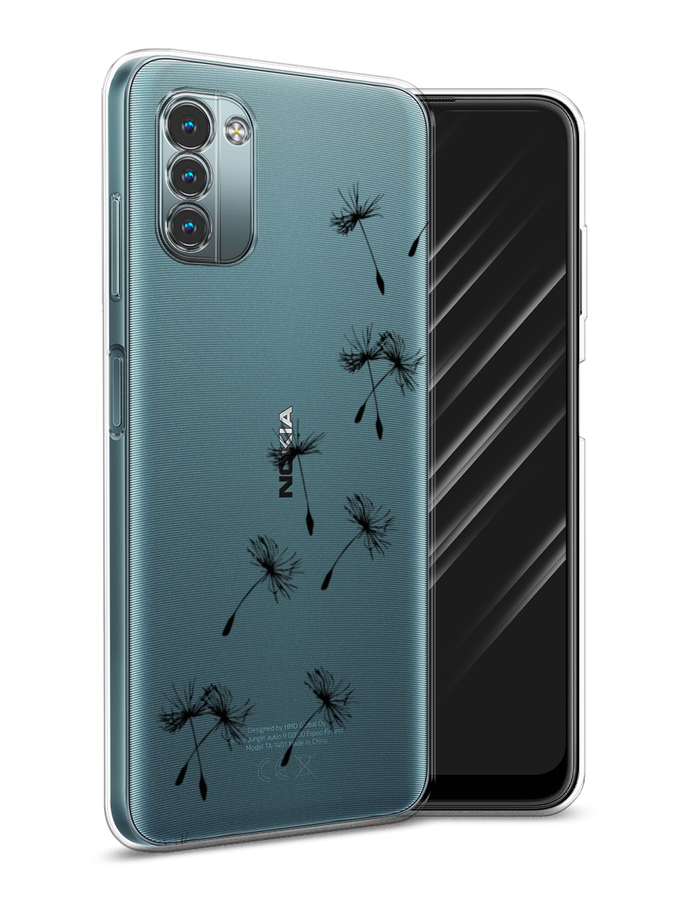 

Чехол Awog на Nokia G11 / Нокиа G11 "Летящие одуванчики", Разноцветный, 125150-8