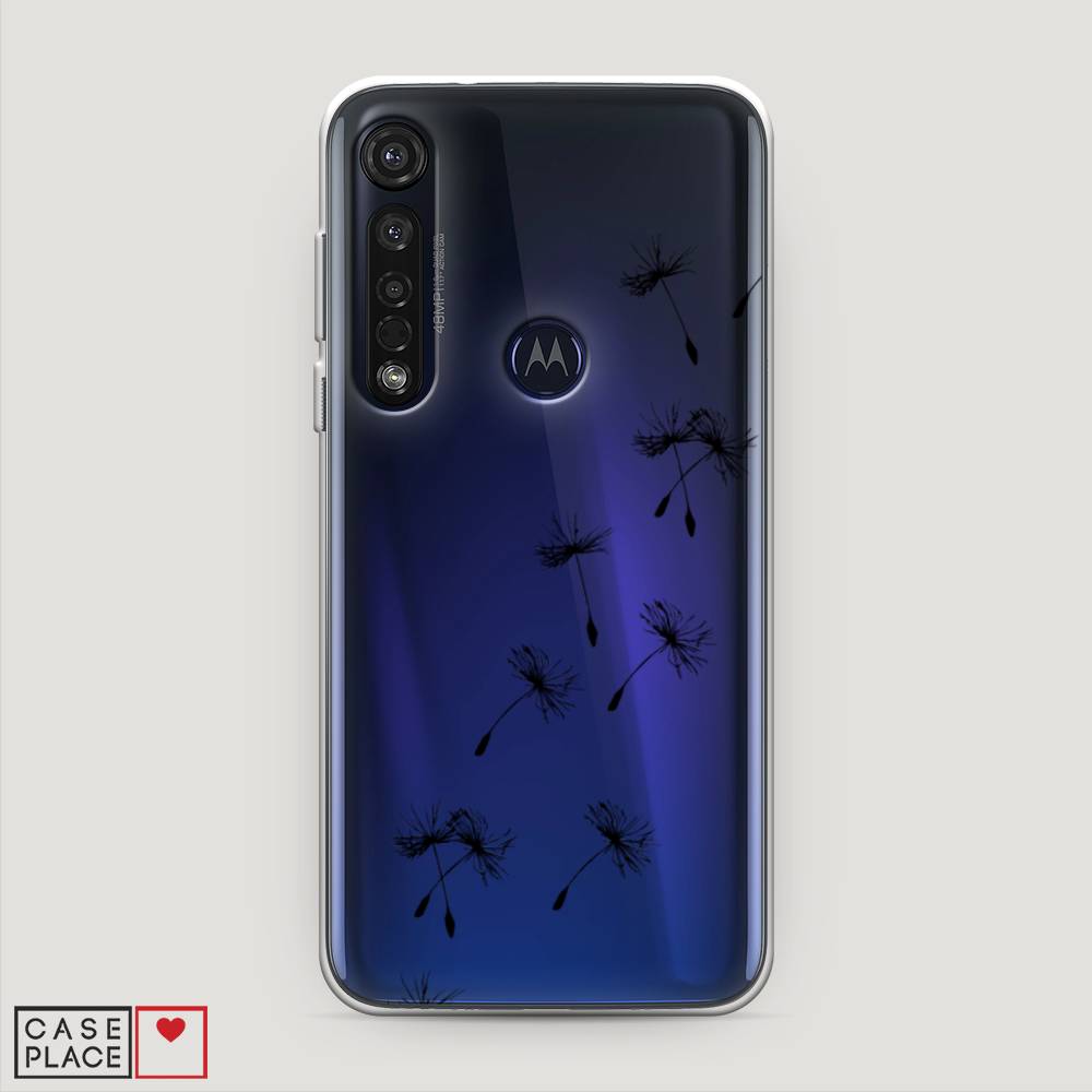

Чехол Awog на Motorola Moto G8 Plus "Летящие одуванчики", Разноцветный, 241450-8