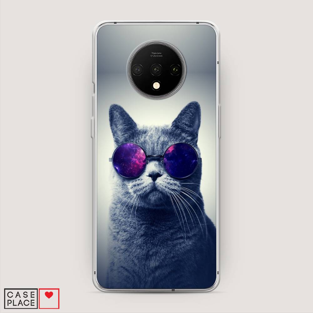 

Чехол Awog на OnePlus 7T / ВанПлас 7T "Космический кот", Красный, 150950-1