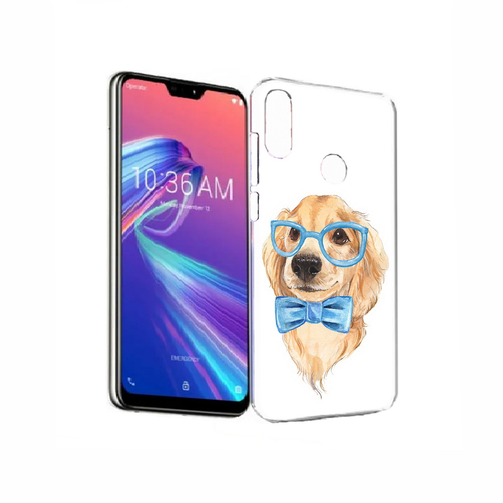 

Чехол MyPads Tocco для Asus ZenFone Max Pro (M2) (ZB631KL) Собака интеллигент, Прозрачный, Tocco