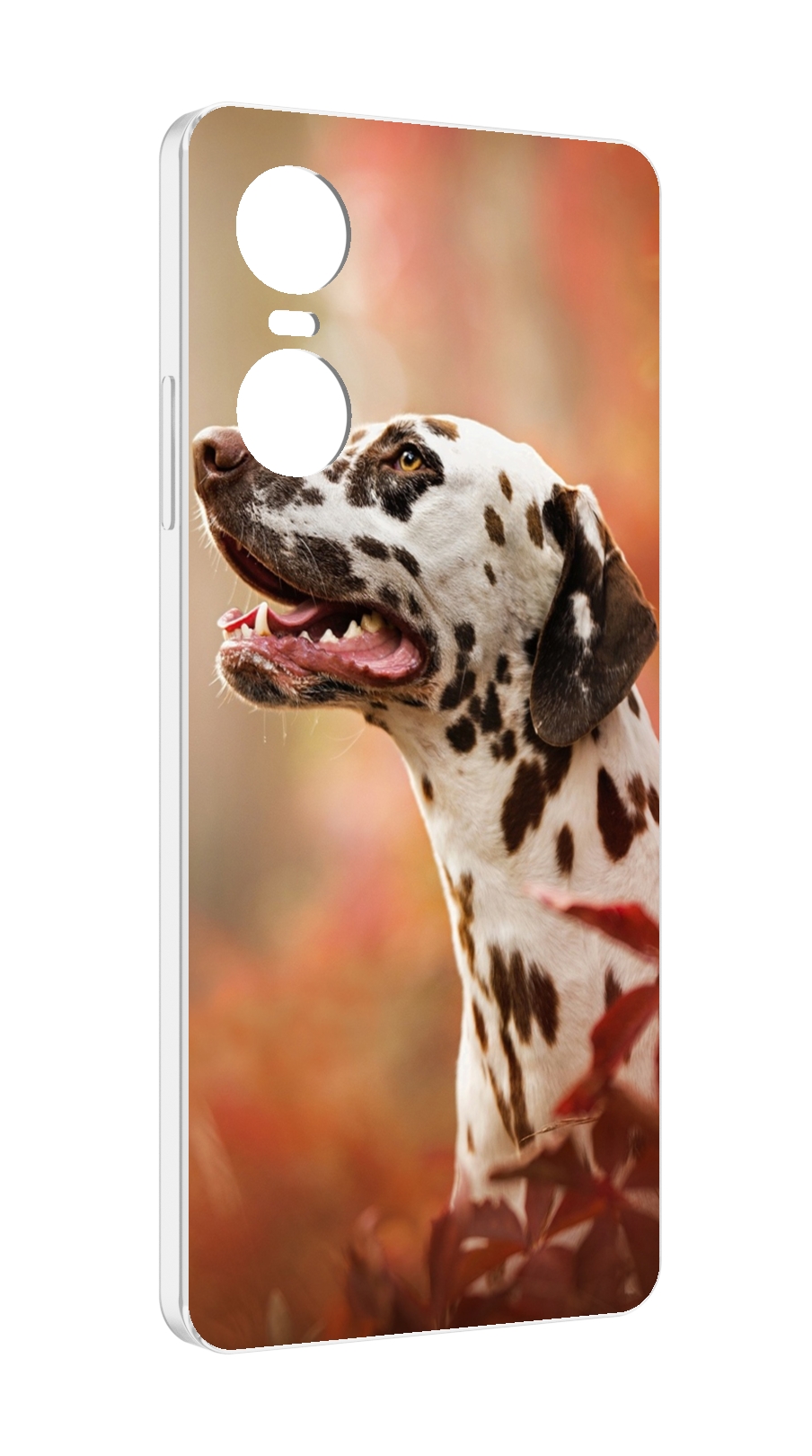 

Чехол MyPads далматин для Tecno Pop 6 Pro, Прозрачный, Tocco