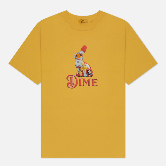 

Футболка мужская Dime Santa Bunny желтая S, Santa Bunny