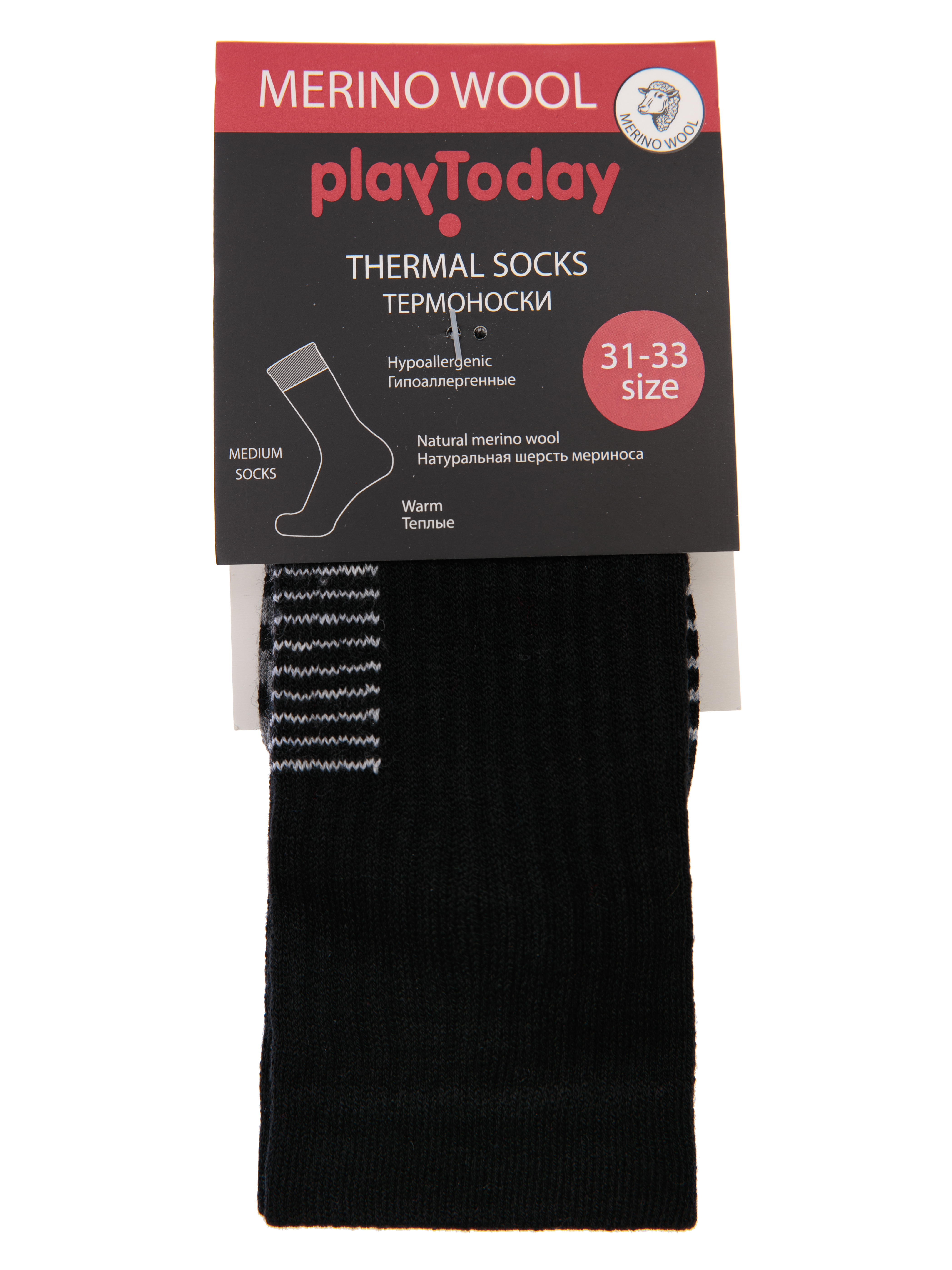

Термоноски PlayToday 32112329 цв. разноцветный р. 31, 32112329