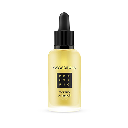 Масло для лица Beautific Wow Drops Makeup Primer Oil масло для душа ecolatier organic cannabis упругость