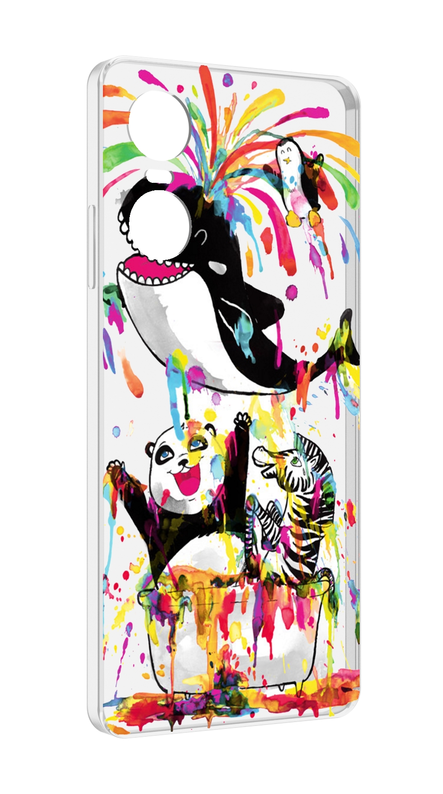 

Чехол MyPads Хиппи кит для Tecno Pop 6 Pro, Прозрачный, Tocco