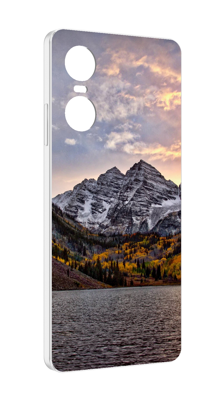 

Чехол MyPads горы-колорадо для Tecno Pop 6 Pro, Прозрачный, Tocco