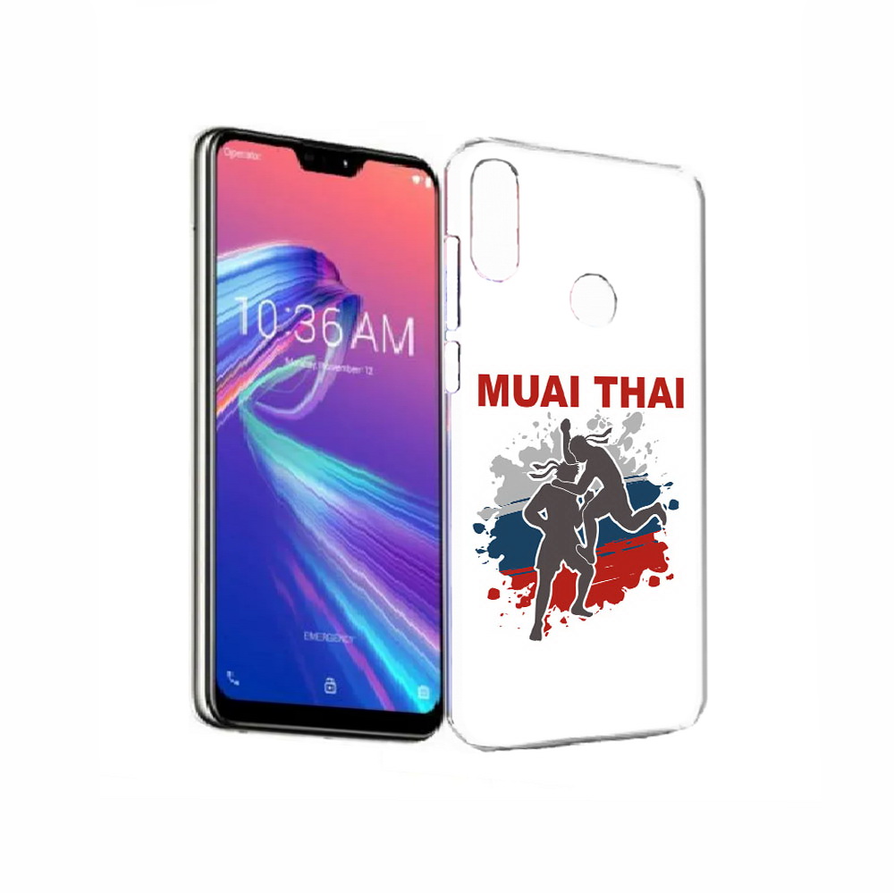 

Чехол MyPads Tocco для Asus ZenFone Max Pro (M2) (ZB631KL) Муайтай, Прозрачный, Tocco